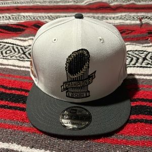 New Era 9Fifty Atlanta Braves World Series Parade snapback hat NWT